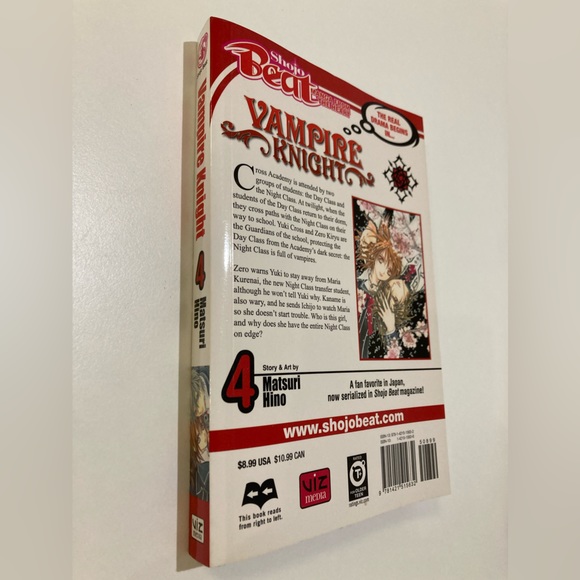 Vampire Knight manga, vol. 4 - Picture 2 of 2